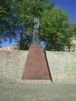 Moses monument in Łódź
